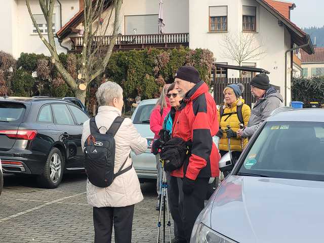 Erster Plausch, lange nicht gesehen